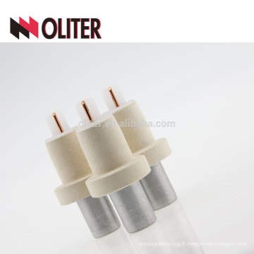 OLITER réponse rapide extendabldisposable immersion r type platine rhodium thermocouple avec de haute qualité avec 604 pointe